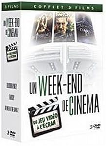 Coffret 3 DVD Un week-end de cinéma : du jeu vidéo à l'écran