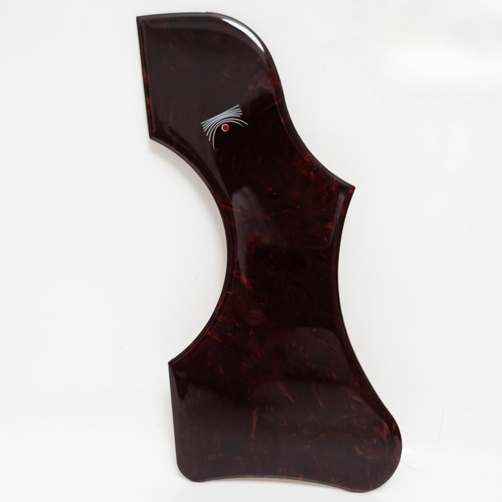 Samoprzylepna osłona do gitary akustycznej, 2 mm, kompatybilna z gitarą akustyczną Gibson J-200 SJ-200, styl Jumbo, pogrubiony nadruk, kwiatowy żółw, zamiennik płyty do zdrapywania
