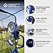 BATA B2 Baseball Two Wheel Pitching Machine, Youth and Adult Automatic Pitch Machine for Baseballs, Practice Training Equipment