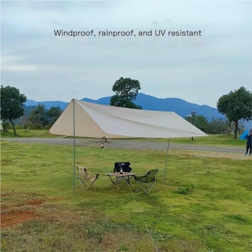 Toldo para camping resistente al agua y UV 550x560cm miniatura 4