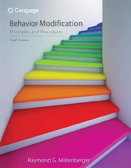 Behavior Modification Principles and Procedures