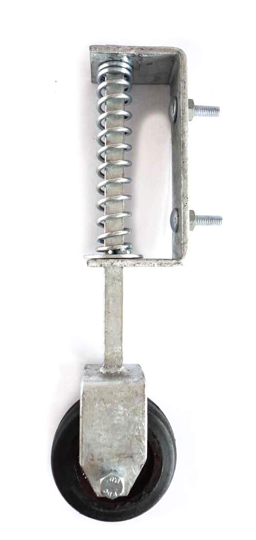 Heavy Duty Gate Wheel Spring Loaded - In Hot Dipped Galvanised Finish ...