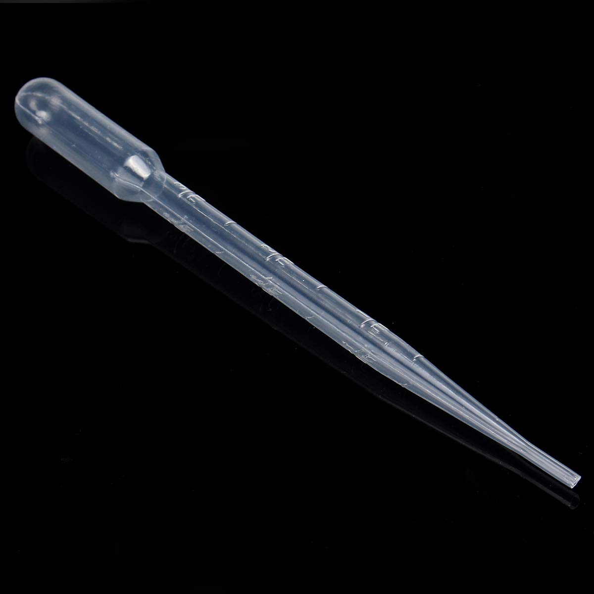 1000Pcs 3Ml Pipetas Desechables Plástico Cuentagotas Graduado Transferencia De Pintura Líquida