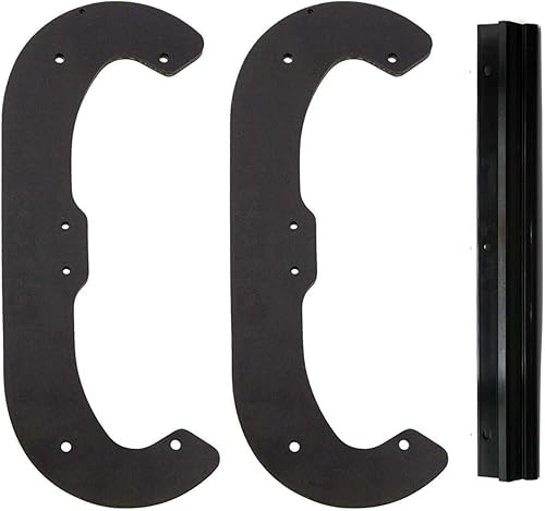 Ganivsor 84-1980 (2 piezas) paletas 75-8780 Kits de raspador para soplador de nieve Toro CCR Powerlite 38170 38178 38182 38183