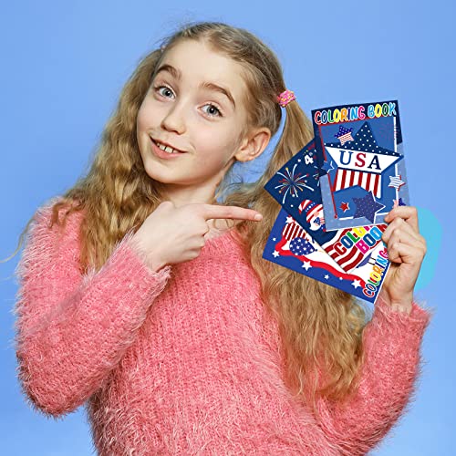 Fuutreo 60 Pcs 4Th Of July Coloring Books Kids Indoor Activities Independence Day Coloring Book Party Favors For Boys And Girls Patriotic Day Party Favors Memorial Day Activity Books Bulk #TOP5