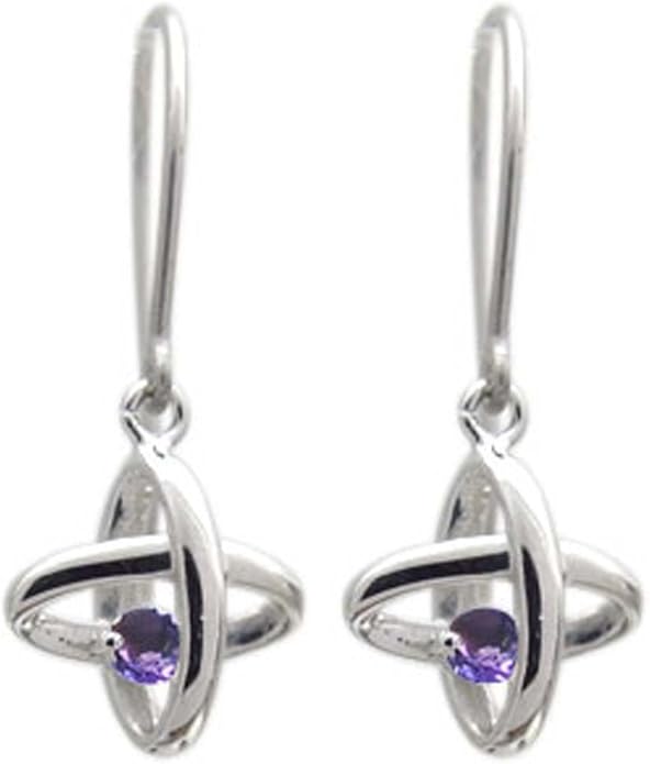 Amazon | [プレジュール]ブルートパーズ ピアス プラチナ 星 宇宙 惑星