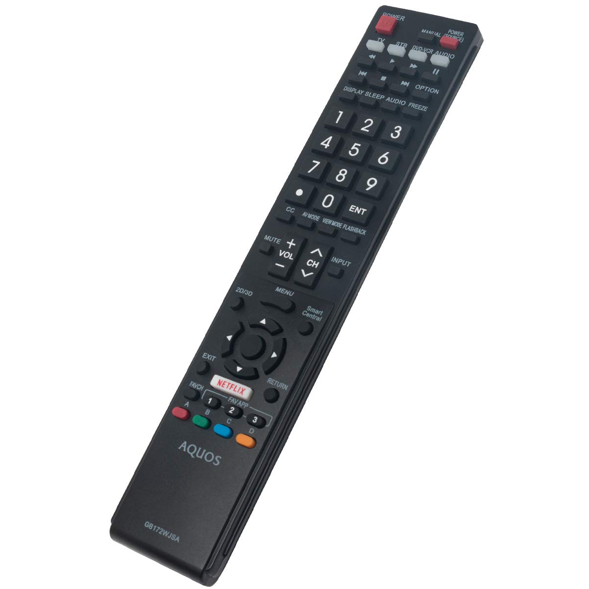  GB172WJSA Replace Remote Applicable for Sharp Aquos TV LC-70LE660U  LC-80LE661U LC-70C6600U LC-70EQ30U LC-70LE661U LC-60EQ30U LC-60LE661U LC-60LE660U  LC-60C6600U LC70LE660U LC80LE661U LC70C6600U : Electronics