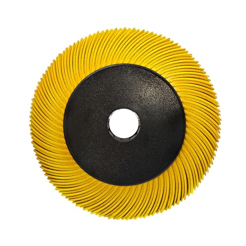 Image of Radial Bristle Brush, 6 in x 1 /2 in x 1 in, 80#, 1SET, Ten Single piece with Adapter