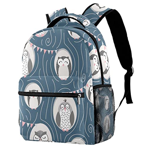 Sac à dos de voyage hiboux mixte pour ordinateur et cabine