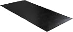 RESILIA Work Bench Mat - 24" X 96" X 0.06" Scratch-Resistant PVC Mats - Protect Your Workbench, Table, or Tool Station from Painting, Woodworking, Crafting, Building, & More, Black, Made in USA