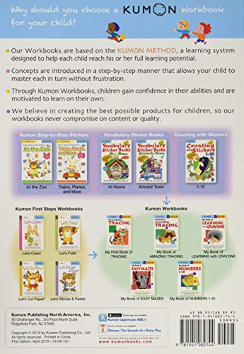 Kumon Vocabulary Sticker Books Around Town