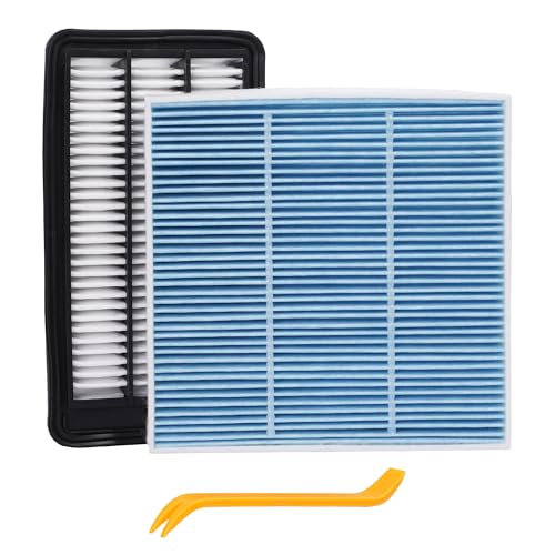 Ryvclim Engine Air Filter & Cabin Air Filter Combo Fits Honda Civic 1.5L 2016-2021 (Not for 2.0L) CR-V 1.5L 2017-2022 (Non-Hybrid Not for 2.0L or Hybrid) - CF11182 & CA12050