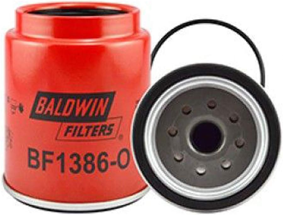 Baldwin Filters Fuel Filter, 5-3/16 x 4-1/4 x 5-3/16 In