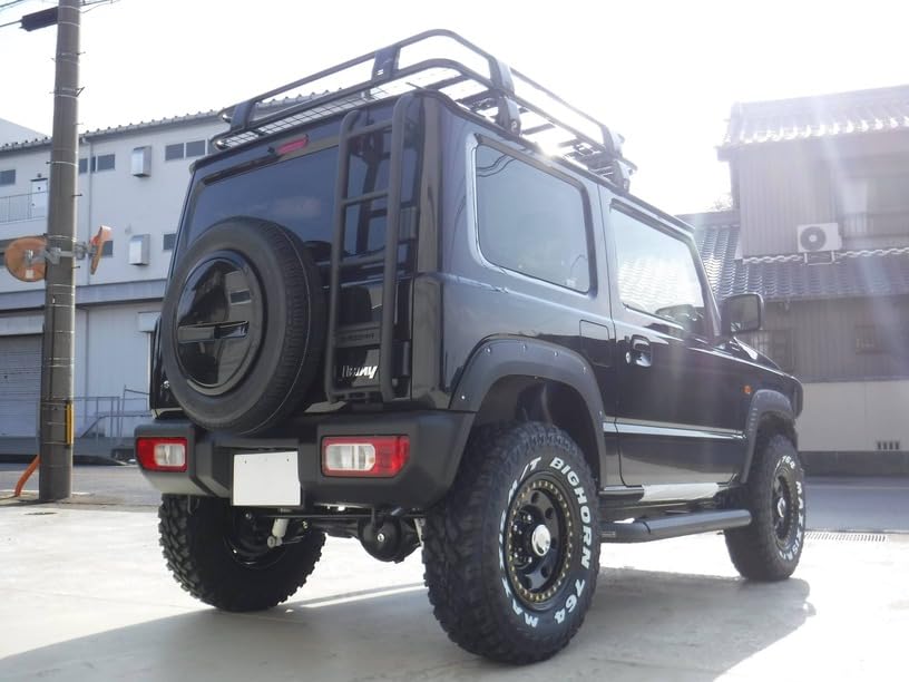 新型ジムニー JB64 オーバーフェンダー 9mmワイド 一台分 ブラック RIVAI OFFROAD 限定特価 車検対応 9.9mm JB64 オーバー