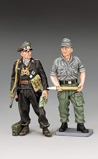King       Country Toy Soldiers WW2 German Army WH060 Two  2  Man Artillery Crew - Compare price