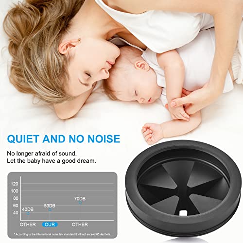 Garbage Disposal Splash Guards, 2pcs Sink Baffle Rubber Guard, Sink Splash Guard, Garbage Disposal Cover, Garbage Disposal Parts Parts-Drain Plugs