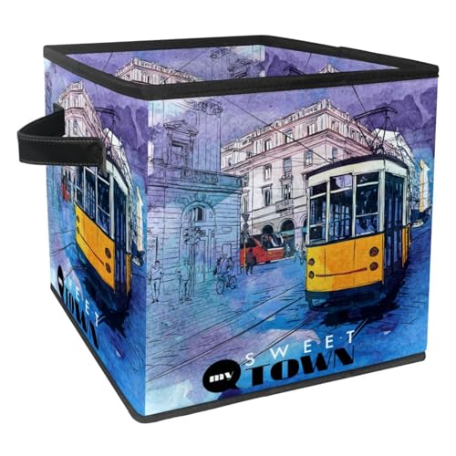 Boîte de rangement pliable cube pour éliminer le désordre du placard - 2