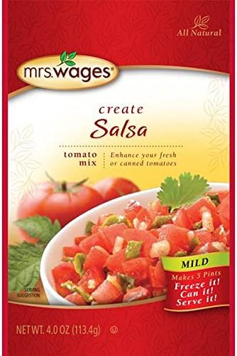Mild Salsa Canning Mix, 4-oz, 2 pack