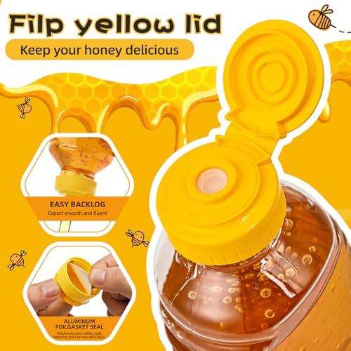 SkyJourney 16 oz Squeeze Honey Bottle