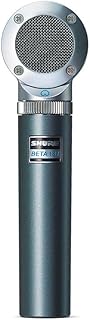 BETA 181/C Ultra-Compact Small-Diaphragm Side-Address Versatile Condenser Microphone for Instruments with Interchangeable Polar Pattern Capsule Options, 3-pin XLR Connector - Cardioid