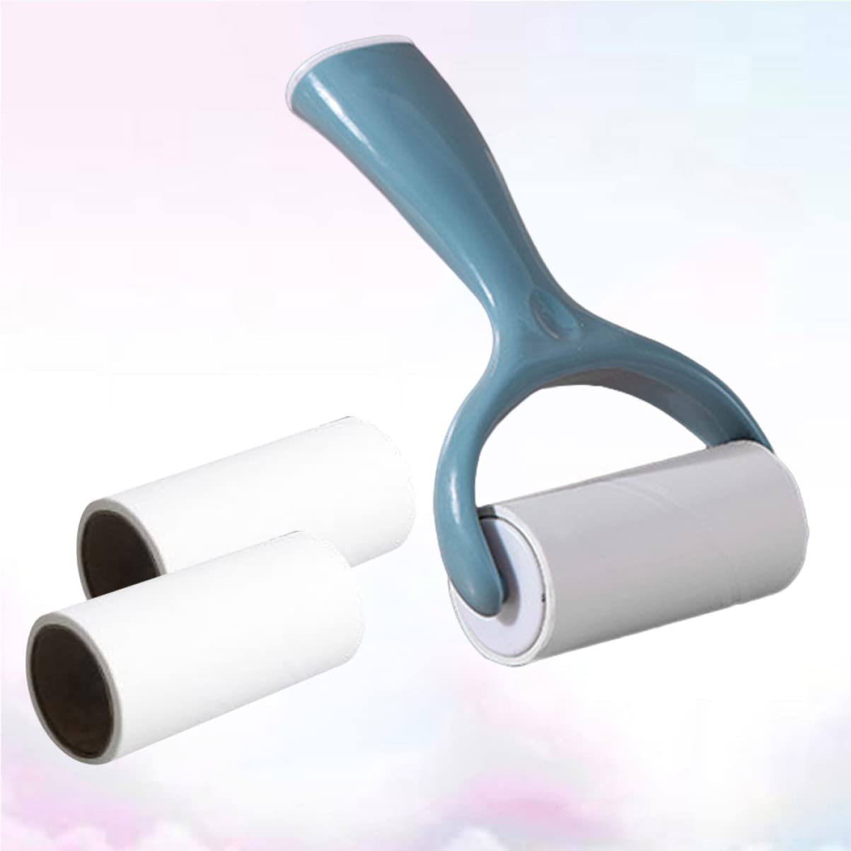 Mipcase 2 Juegos Cepillo para Polvo Rodillo De Color Sólido Removedor De Pelo Cepillo De Polvo Familiar