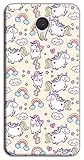 Mixroom ? Coque en TPU silicone souple pour Meizu M3 Note M586 motif licornes color�es.
