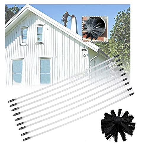 FAFAKO 2025312 Schornsteinreinigungsbürsten-Set 9-teilig