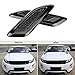 Auto Car Hood Vents, 2 Pcs Air Wing Trim Cover Car ABS Decorative Exterior Hood Air Vent Bonnet Air Vent