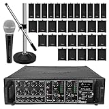 5 Core 4000W PA System Outdoor Indoor Commercial...