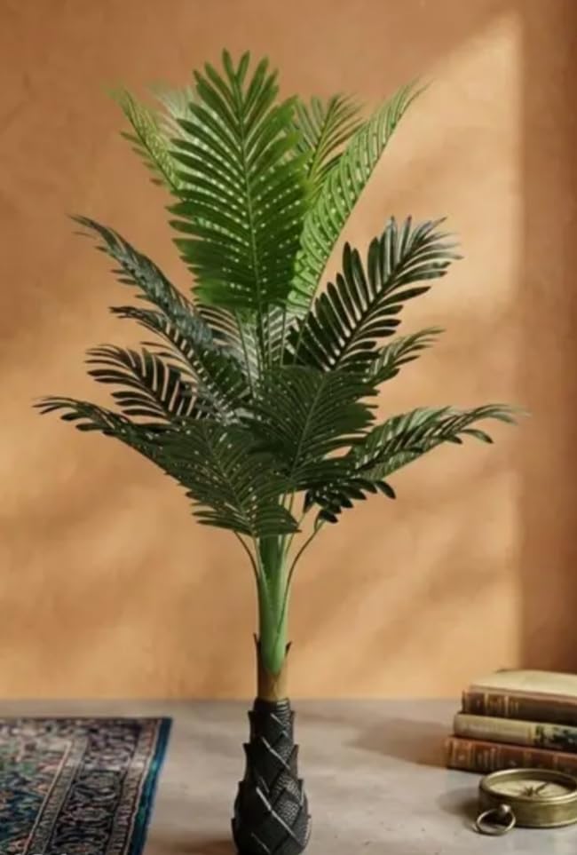 Artificial Palm Tree Plant 100 cm | Pack of 1, Indoor Decor-picture-23