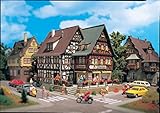 Maßstab: Spur H0 (1:87) Vollmer 43694 Boutique mit Inneneinrichtung