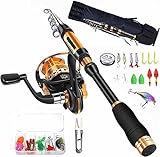 🐟 Carrete de pesca: Spinning. Material: P66 y cuerpo de metal Rodamiento de bolas: 13BB, Relación de engranajes SUAVE: 5.1: 1 Peso: aproximadamente 250 g, Está fortificado con eje principal de metal y componentes y equipado con 13 rodamientos de bolas que sostienen el eje principal que estabilizan el eje principal para una rotación precisa y dar mayor resistencia. Regalo de Navidad perfecto para nuestro pescador.