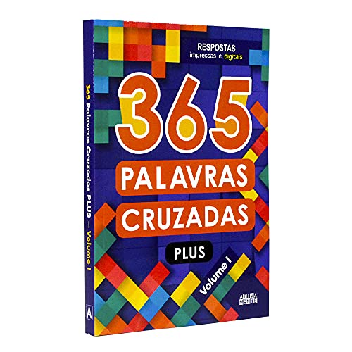Kit 2 Livros | 365 Palavras Cruzadas Plus Vol. 1 e Vol. 2