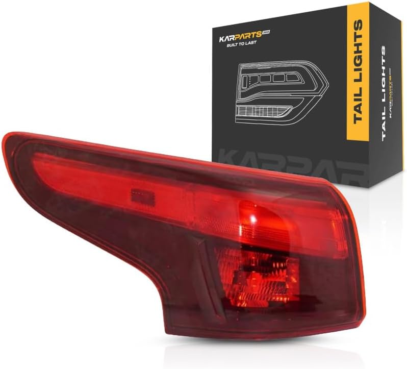 For Nissan Rogue Sport/Qashqai Outer Tail Light Assembly 2017 2018 2019 Driver Side | Replacement For NI2804117 | 26555-6MA0A