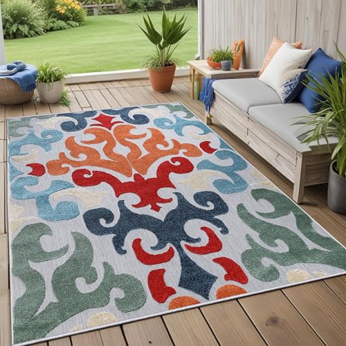 Tapete decorativo Superior Aldaine multicolor 244x168 cm