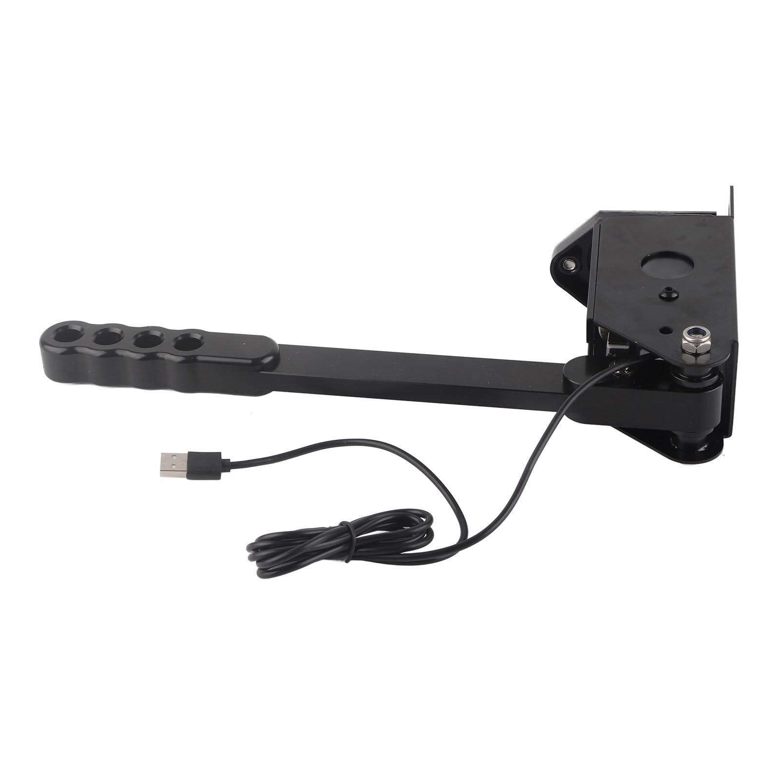 Taidda Controller di Gioco con Funzionamento Semplice del Freno a Mano USB in Lega di Alluminio Premium per gli Appassionati di Corse