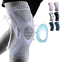 NEENCA Professional Knee Brace, Compression Knee Sleeve with Patella Gel Pad & Side Stabilizers, Knee Support Bandage for...