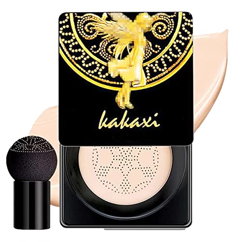 HABOHUSE Almofada de ar para cabeça de cogumelo Kakaxi, creme CC Heykomi Air Cushion Cc, Heykomi Cc
