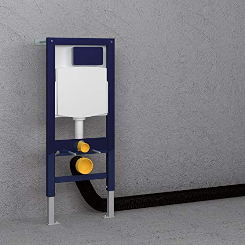 LUX ELEMENTS Montage-Set Fertig zum Verfliesen 125 x 60cm I 4x Hartschaumplatten + 20x Schrauben & Unterlegscheiben + 5m Armierungsgewebe & 1x Montagekleber I Schimmelresistent