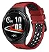 Produktbild HUAWEI Watch GT 2e Smartwatch (46mm AMOLED Touchscreen, SpO2-Monitoring,Herzfrequenz-Messung,Musik Wiedergabe,GPS,Fitness Tracker,5ATM wasserdicht) Lava Red, 30 Monate Garantie