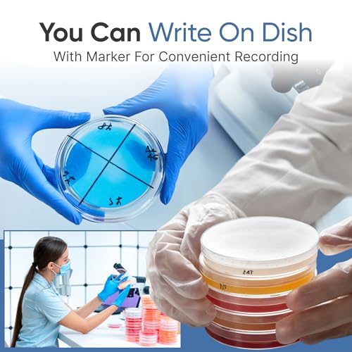 Image of CELLTREAT 100MM X 15MM Petri Dish, SLIPPABLE, STERILE, Clear, 500 /CASE | Clean Handling, Automation Ready, Better Airflow, Even Media, Stable Stacking