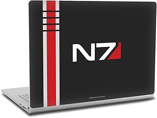 Head Case Designs Officially Licensed EA Bioware Mass Effect N7 Logo Graphics Vinyl Sticker Skin Decal Cover Compatible with Microsoft Surface Book 2