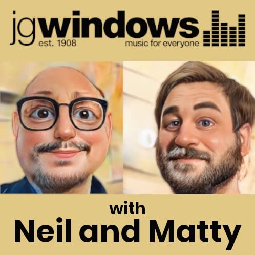 JG Windows Music POD with Matty and Neil cover art