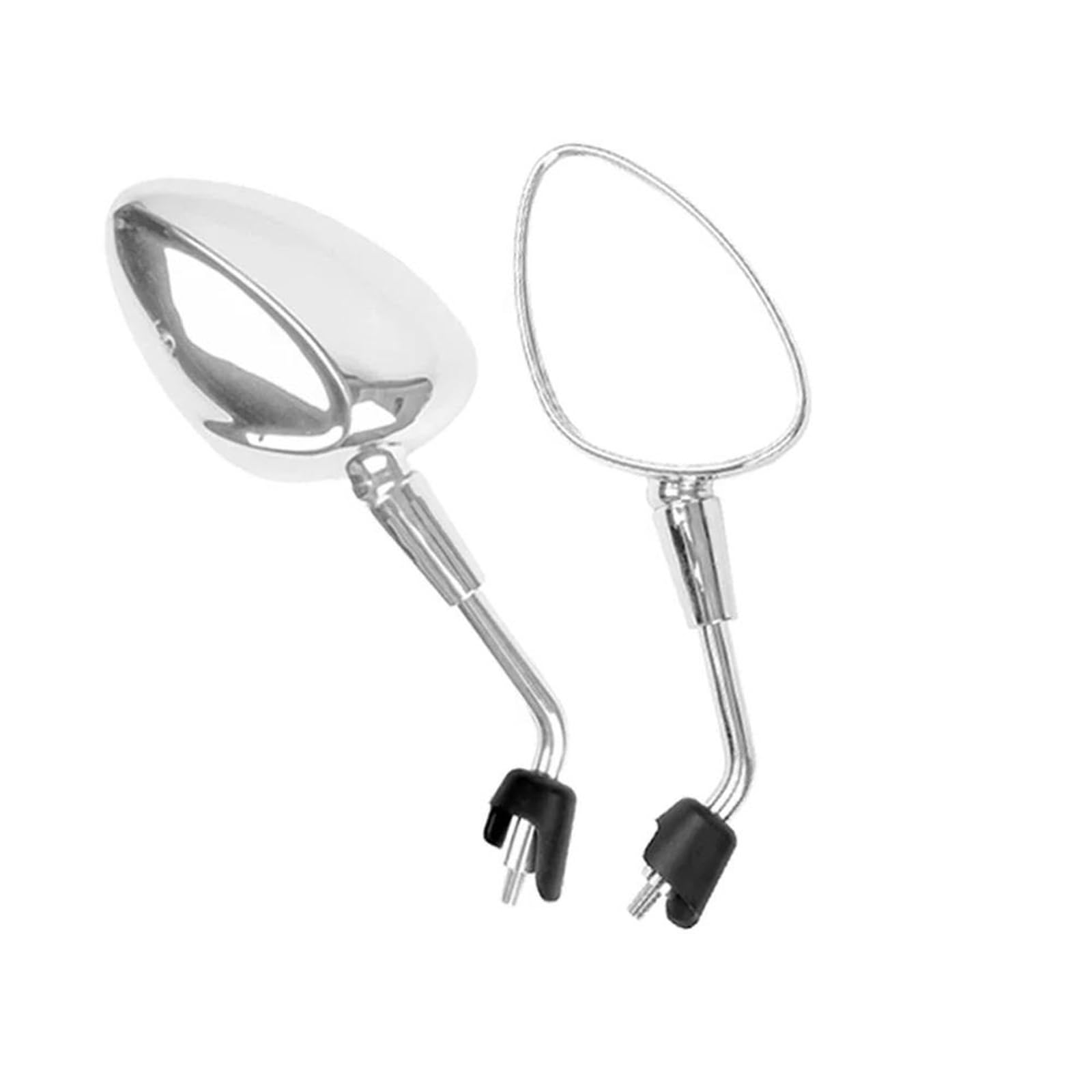 Espejos retrovisores de 8mm con varilla corta antirvibración para Vespa