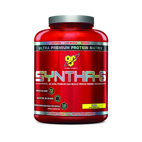 Image of BSN Syntha 6 Protein Powder - 5 lbs, 2.27 kg (Banana)