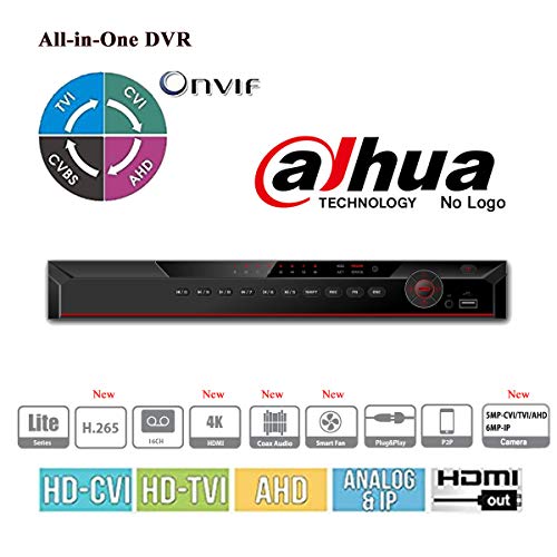 image for DahuaOEM Penta-Brid XVR5216A-X 16+8 Channel 5MP 1U Digital Video Recor