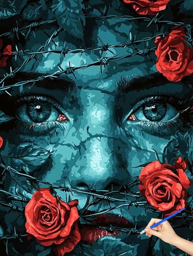 G ۓI hG KN Paint by Numbers io[yCg q S DIY Cheerful Painting H| |ph ANLbg l̂߂̃NGCeBuȎ av[g z[ ItBX