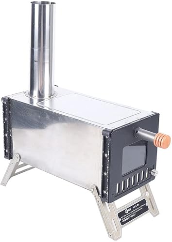 Estufa de tienda portátil al aire libre multiusos tienda de campaña Calefacción Estufa de campamento Estufa de tienda de campaña Estufa de quema