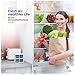 ForeverPRO LT120F Fresh Air Cleaner Filter Assembly fit Kenmore Elite 469918 and for LG Refrigerator ADQ73214404 ADQ73214402 ADQ73214406 9918 Pack of 6