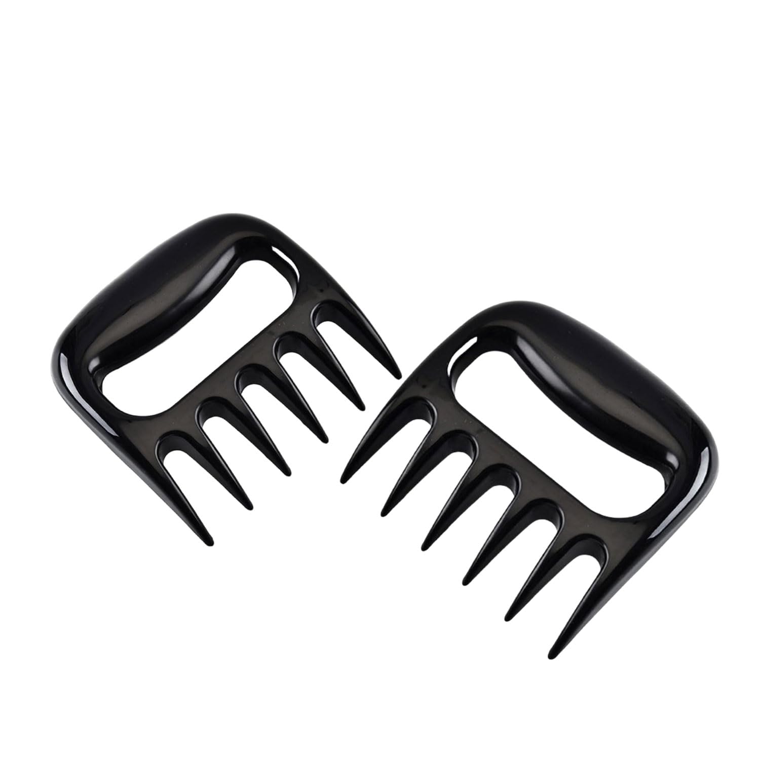 Meat Shredding Claws Plastic Handle Anti Slip Grip Bear Claw Shape Shredder Tool For Shredding Beaf Mutton Chicken Roasted And BBQ 2Pcs